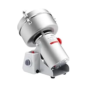 2500g Electric Grain Grinder, Mill 4500W Commercial Spice Grinder, 32000r/min High-speed Grain Spice Herb Dry Grinders, Machine 304 Stainless Steel Powder Machine