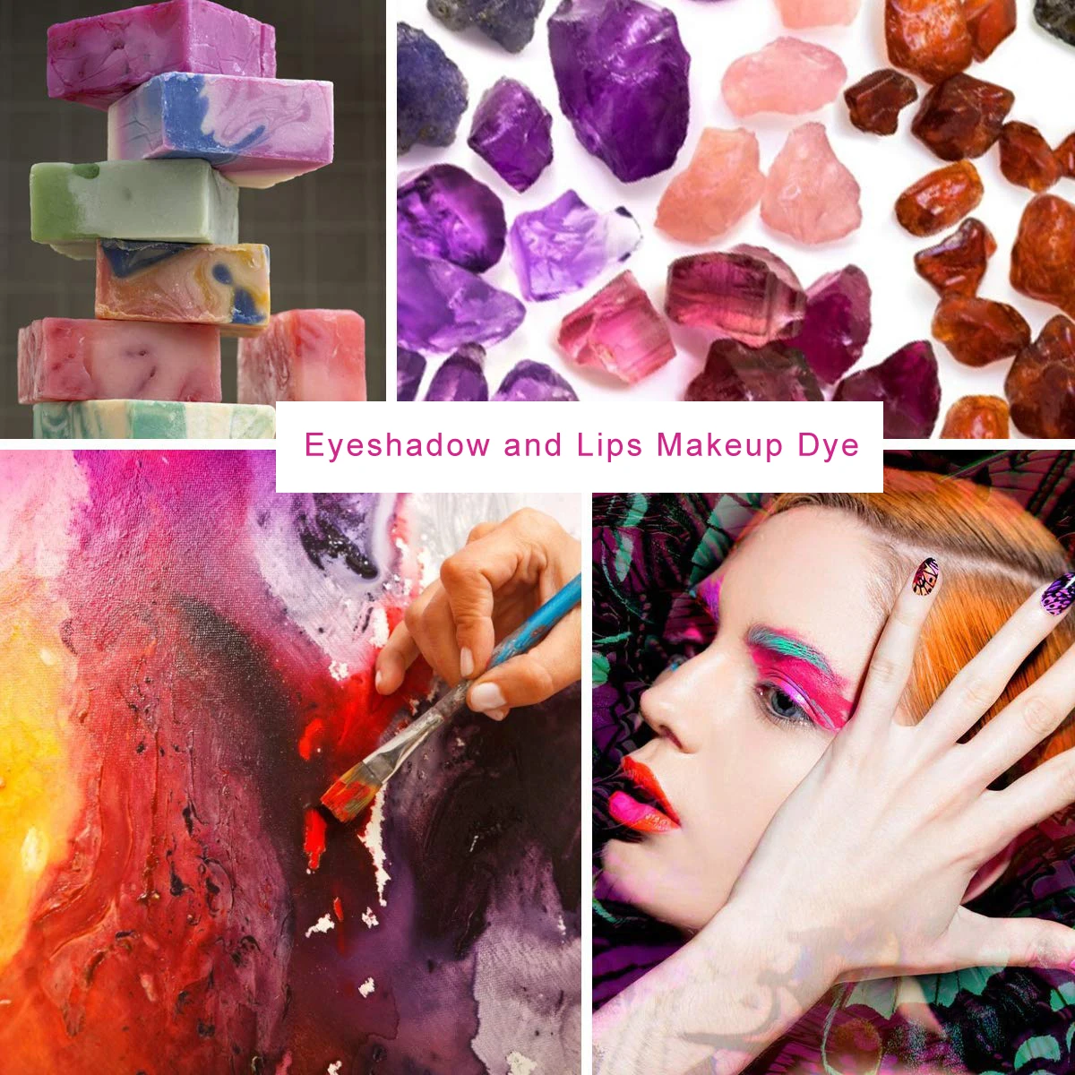 20 Colors 10g Mica Powder Dye DIY UV Epoxy Resin Art Pigment Glitter Powder for Jewelry Making Crafts Tool Nail Art Decoration