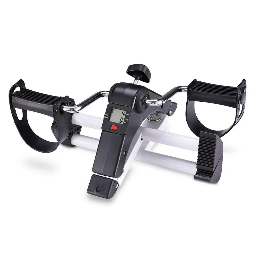 Exercise Bike Adjustable Resistance With LCD Fitness Equipment Home Elderly Rehabilitation Bicycle Hand Leg Trainer