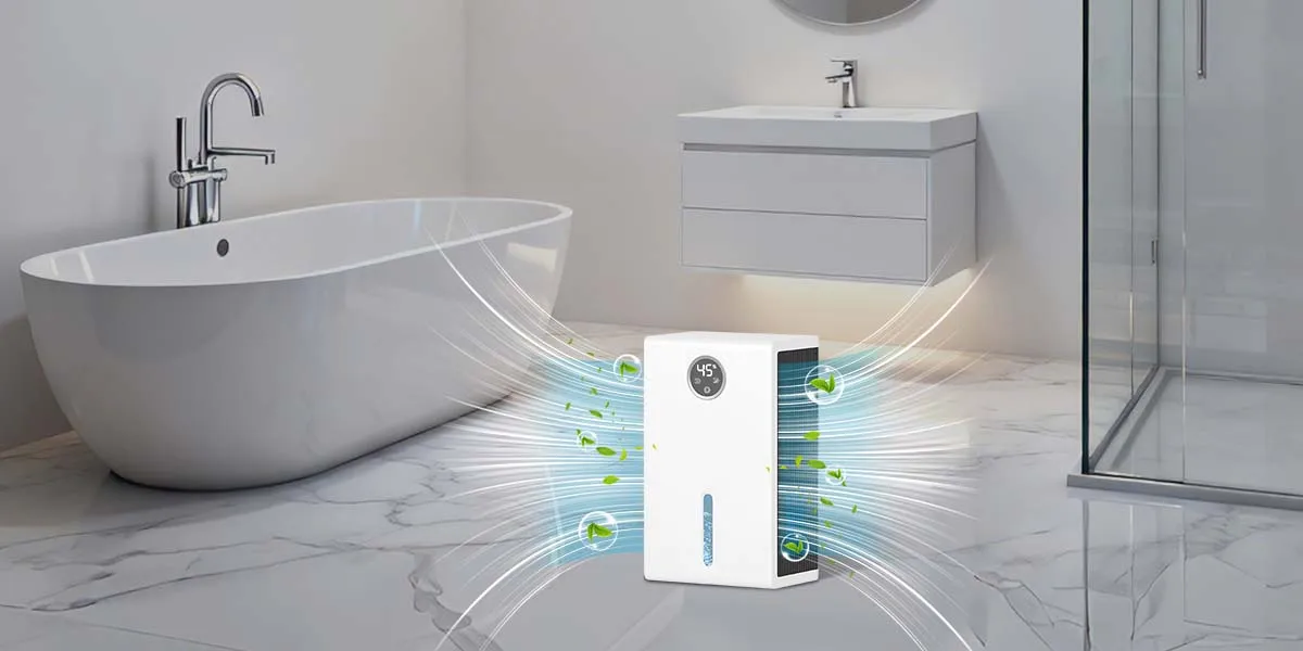 Dehumidifier for Home for Bedroom with 1000 sq.ft 120 OZ Water Tank,Dehumidifiers for Bathroom Basement,Auto Shut Off