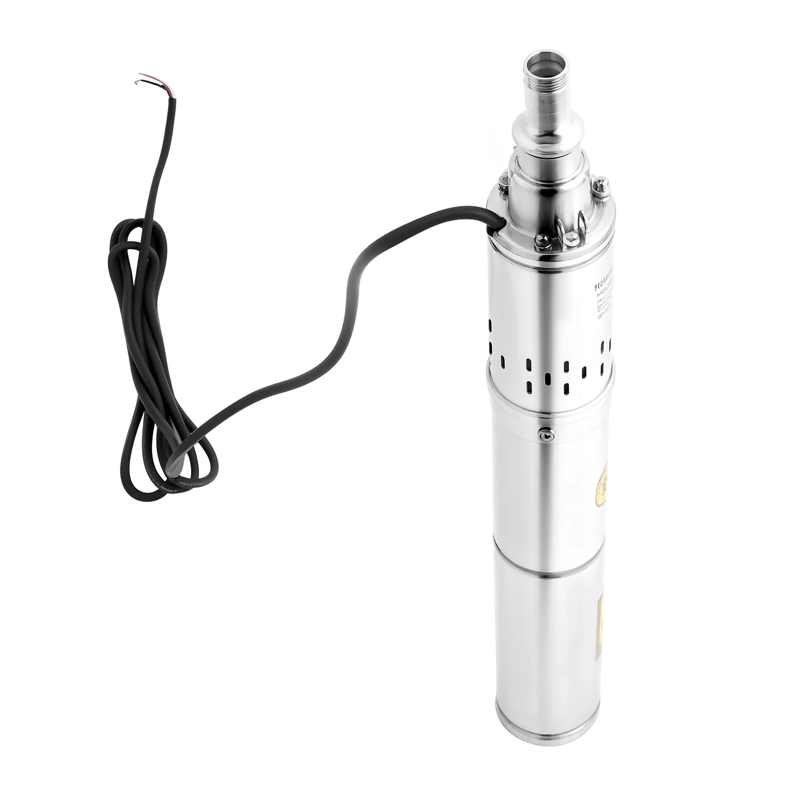 24V 370W Deep Well Pump Stainless Steel Water Pump 2850RPM for Irrigation, Landscaping, Cleaning, Water Supply