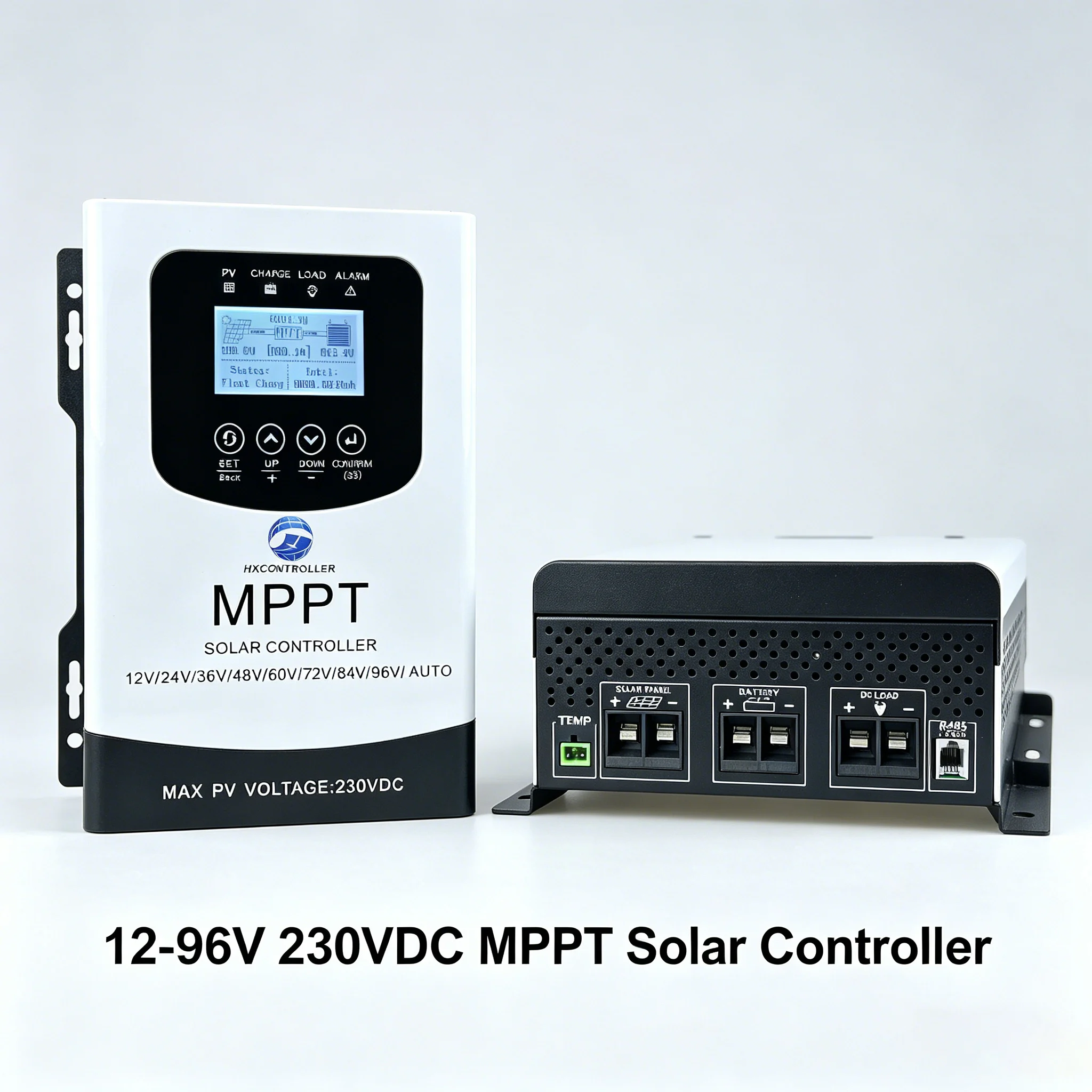 100A 80A 60A 40A 230VDC MPPT Solar Charge Controller 12-96V Home Off Solar System Charger Controller For Solar Panel Battery Support Lifepo4 Lithium