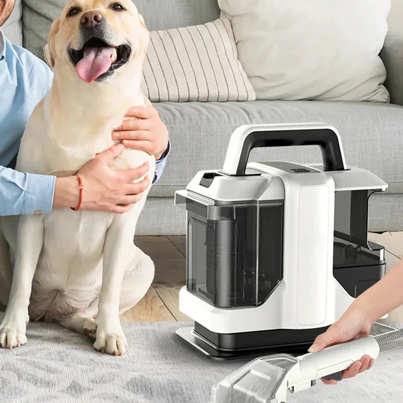 US 110V Steam Cleaner Carpet Cleaner Machine Powerful Deep Stain Cleaning for Couch, Pets, Car Seats, Upholstery & Furniture