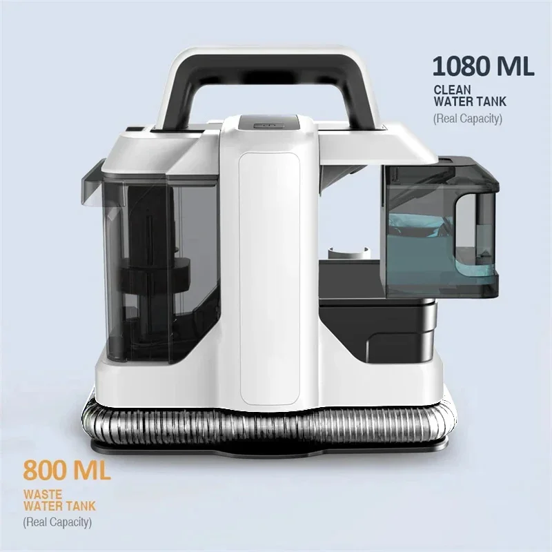 US 110V Steam Cleaner Carpet Cleaner Machine Powerful Deep Stain Cleaning for Couch, Pets, Car Seats, Upholstery & Furniture
