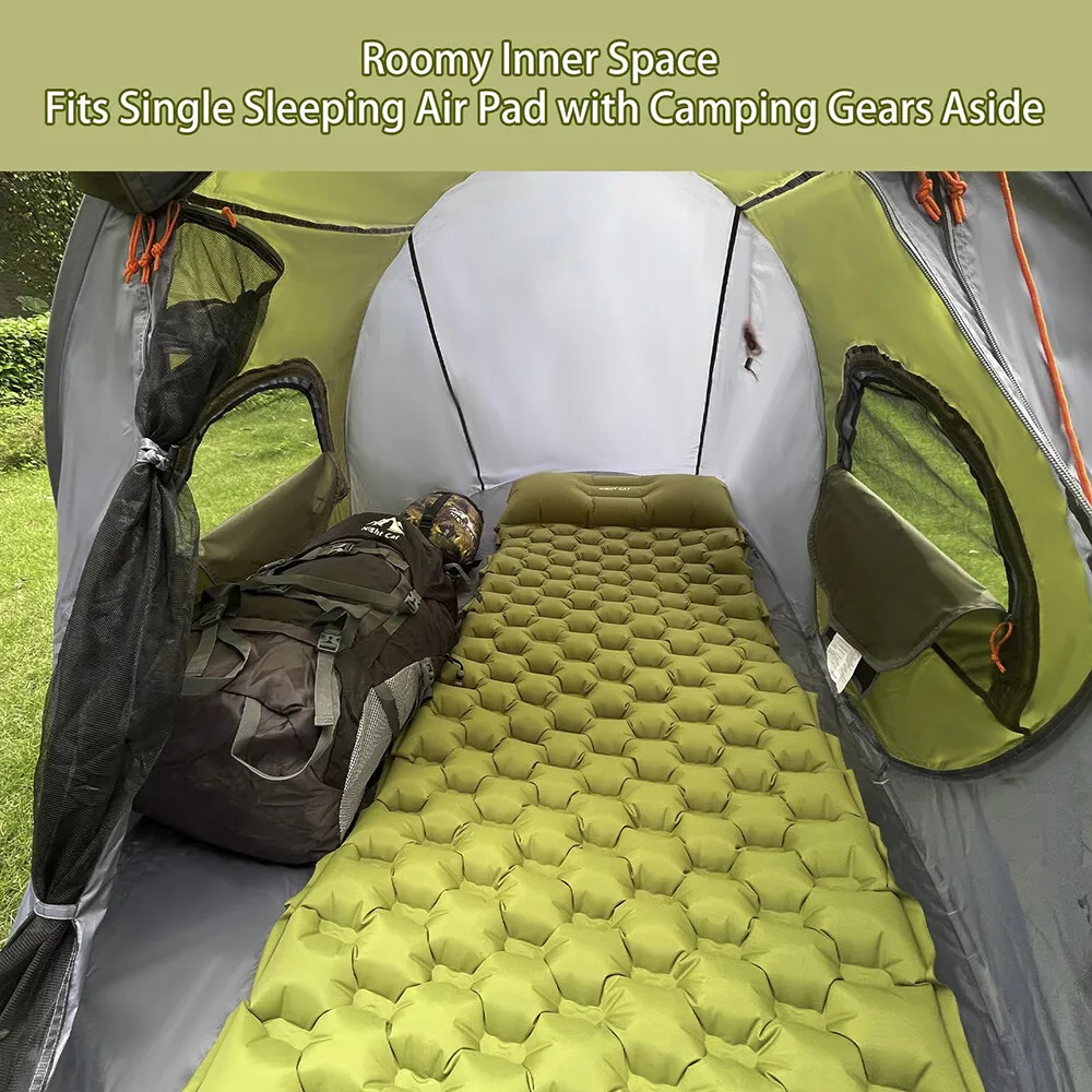 Night Cat Pop-up Camping Tent: 1 Person Tent Waterproof Instant Easy Setup Outdoor Tent For Camping Fishing Hiking Hunting