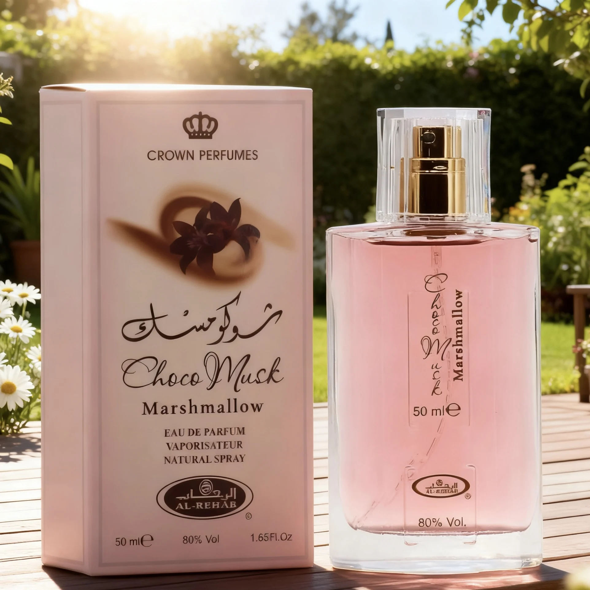 Choco Musk Marshmallow Eau de Parfum for Women - 50ml (1.65 oz) | Gourmand Perfume with Strawberry