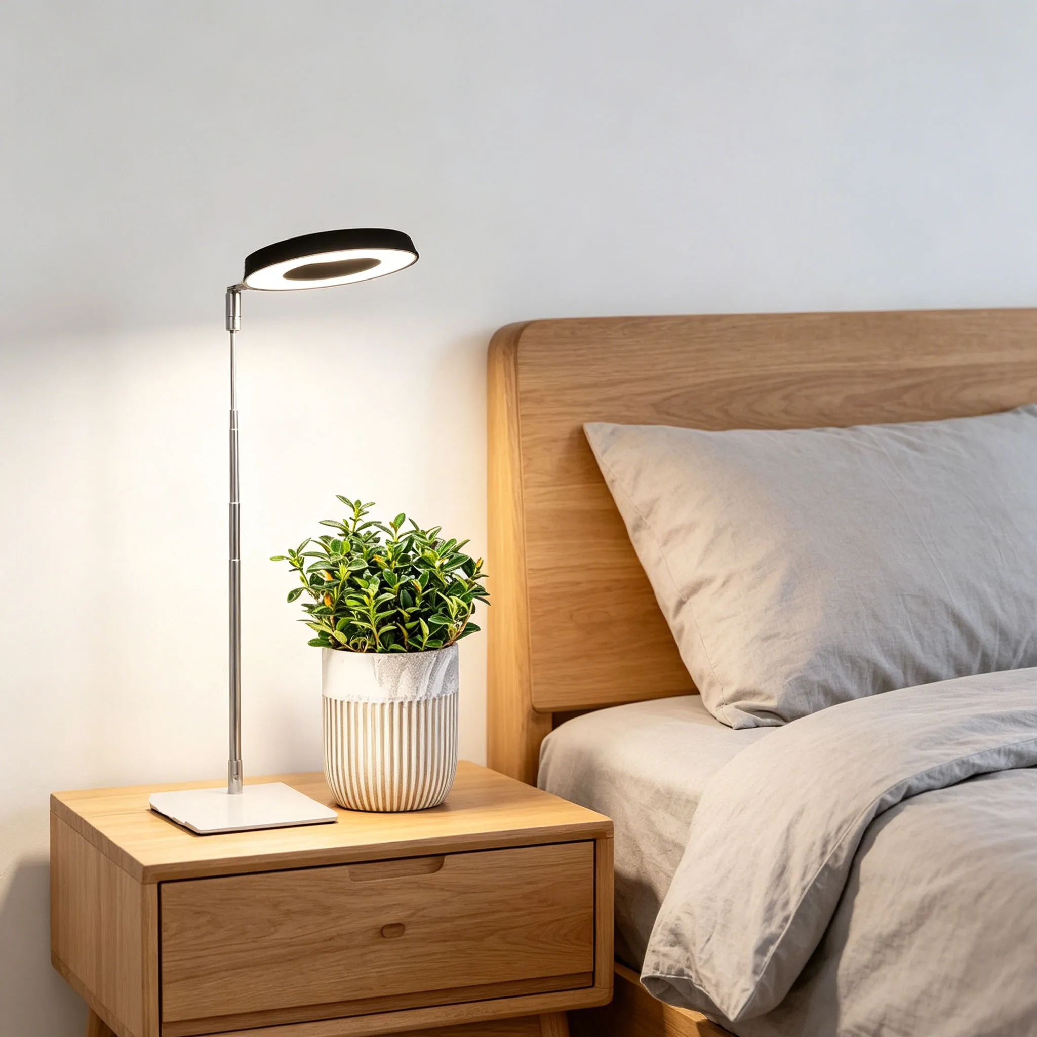Indoor Full-Spectrum Plant Growth Lights, Led Plant Lights, and Indoor Sunlight-Like Growth Lights, Suitable for Indoor Plants, with a Retractable Base.