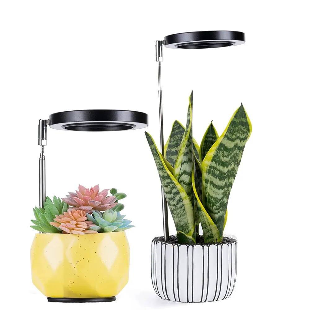 Indoor Full-Spectrum Plant Growth Lights, Led Plant Lights, and Indoor Sunlight-Like Growth Lights, Suitable for Indoor Plants, with a Retractable Base.