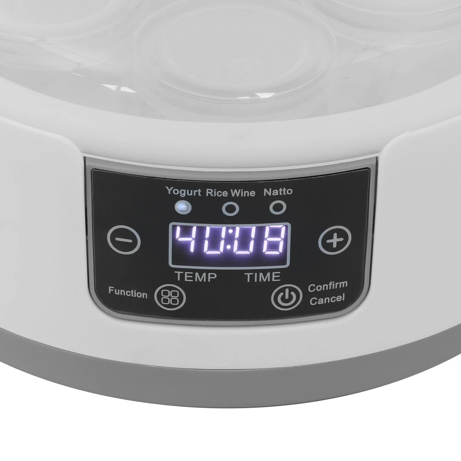 Electric Yogurt Maker Machine, Yogurt Maker with 304 Stainless Steel Liner, Timer & Temp 70-113°F for Yogurt Rice Wine Natto