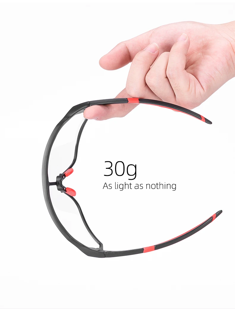 ROCKBROS Cycling Glasses Photochromic MTB Road Bike Glasses UV400 Protection Sunglasses Sport Safe Bicycle Eyewear Equipment