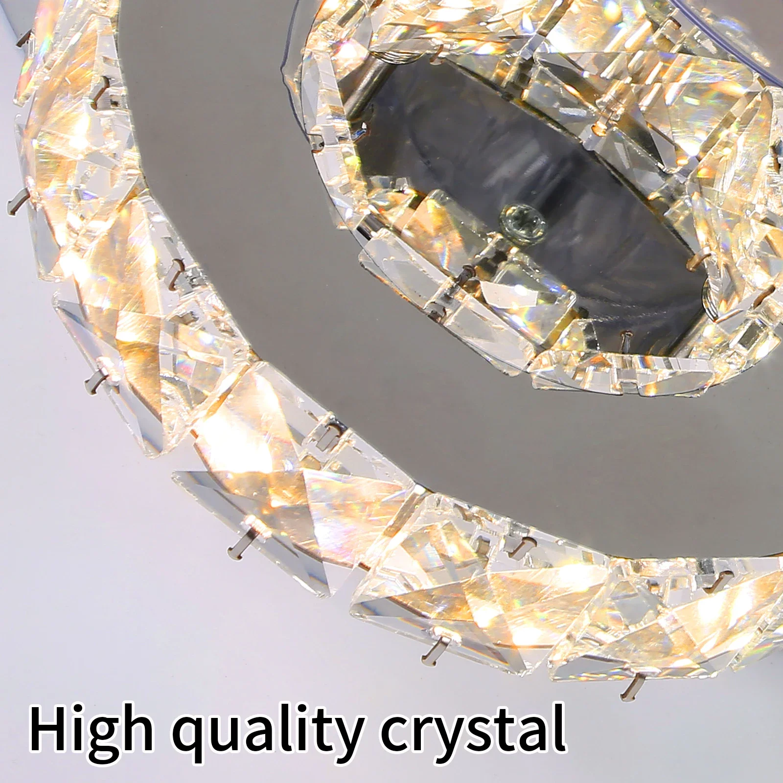 LED Ceiling Fan Lamp Chandelier Retractable Blades Pendant Fan Light Modern Decor Lustre Fixture Living Dining Room Chandelier