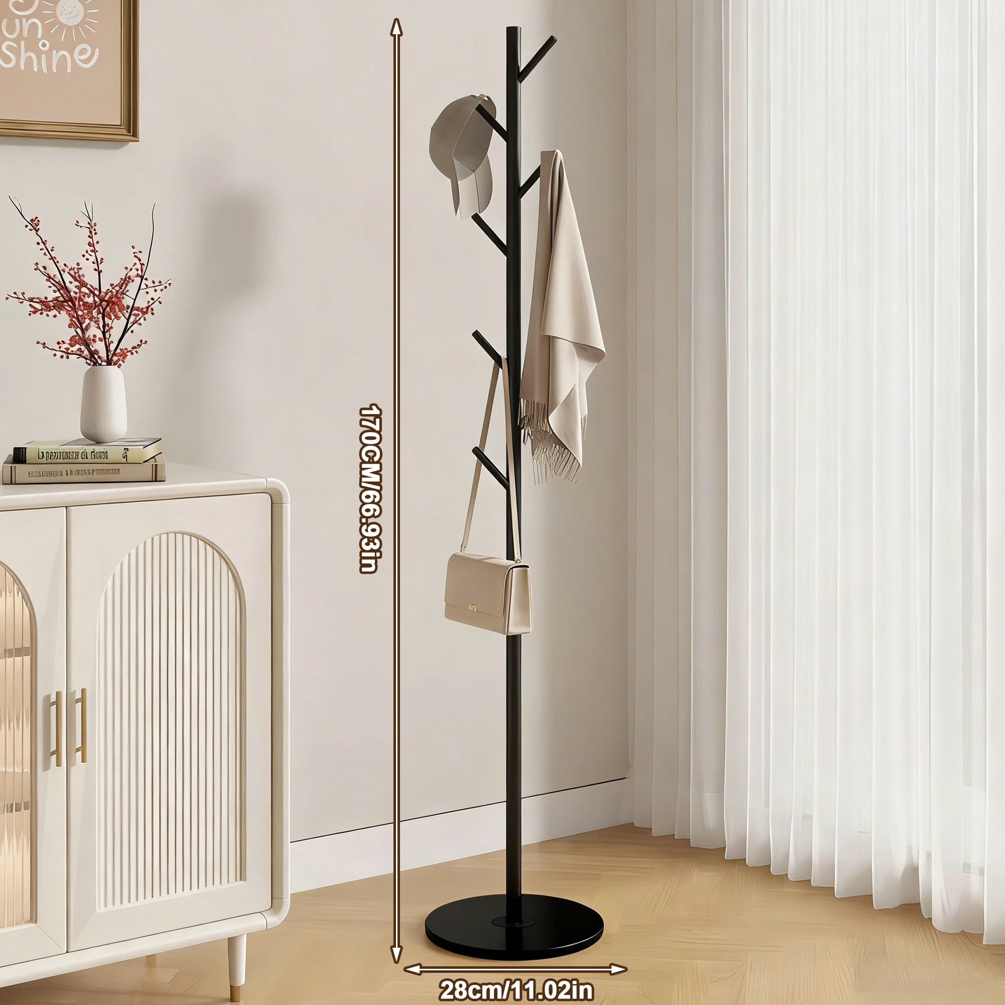 Marble Clothes Hanger Floor-Standing Bedroom Rack Simple Coat Stand Popular Clothes Organizer Luxury Garment Display