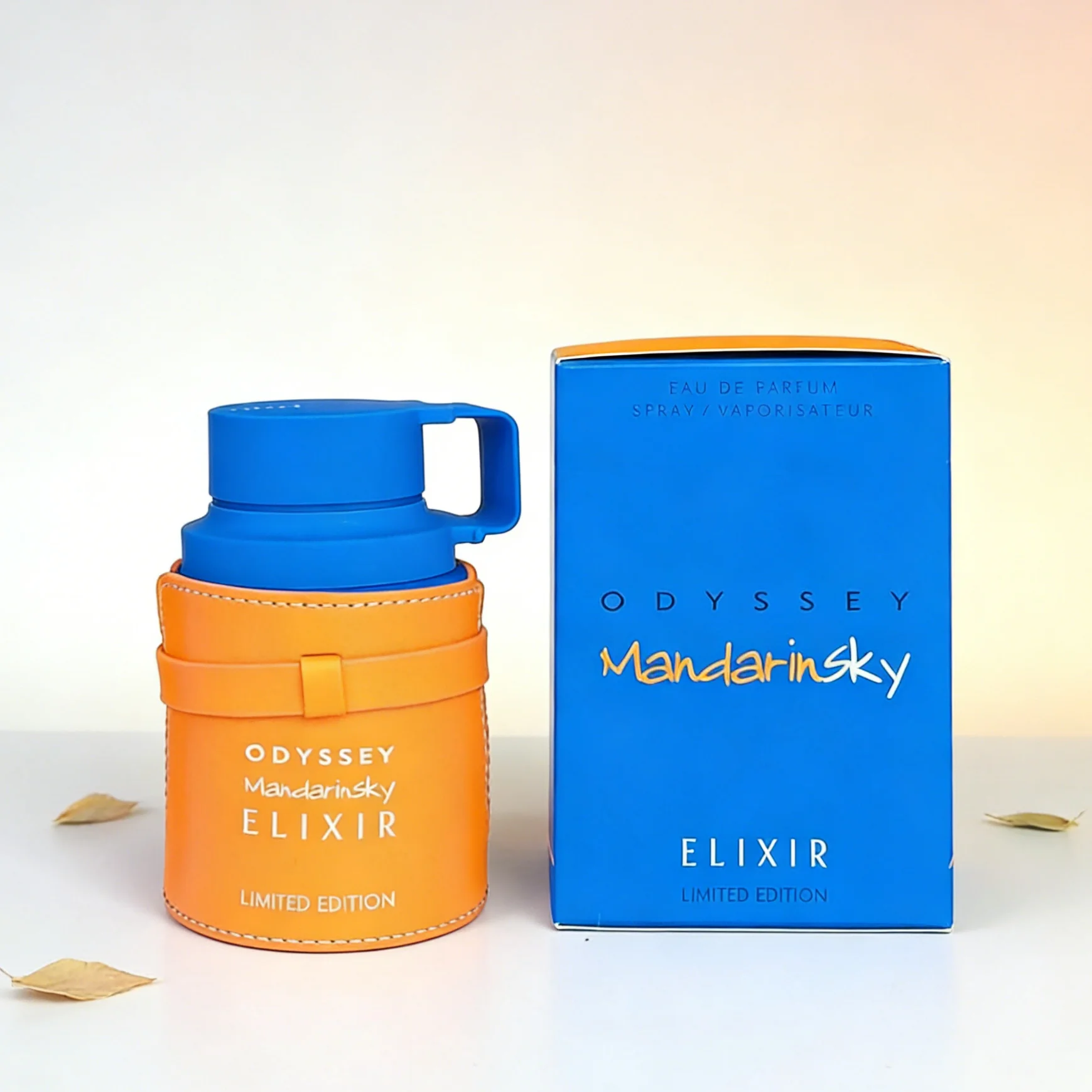 Armaf Odyssey Mandarinsky Elixir Limited Edition 3.4oz Eau de Parfum, Men's Daily Perfume, Fresh Mandarin, Citrus & Spicy Scent