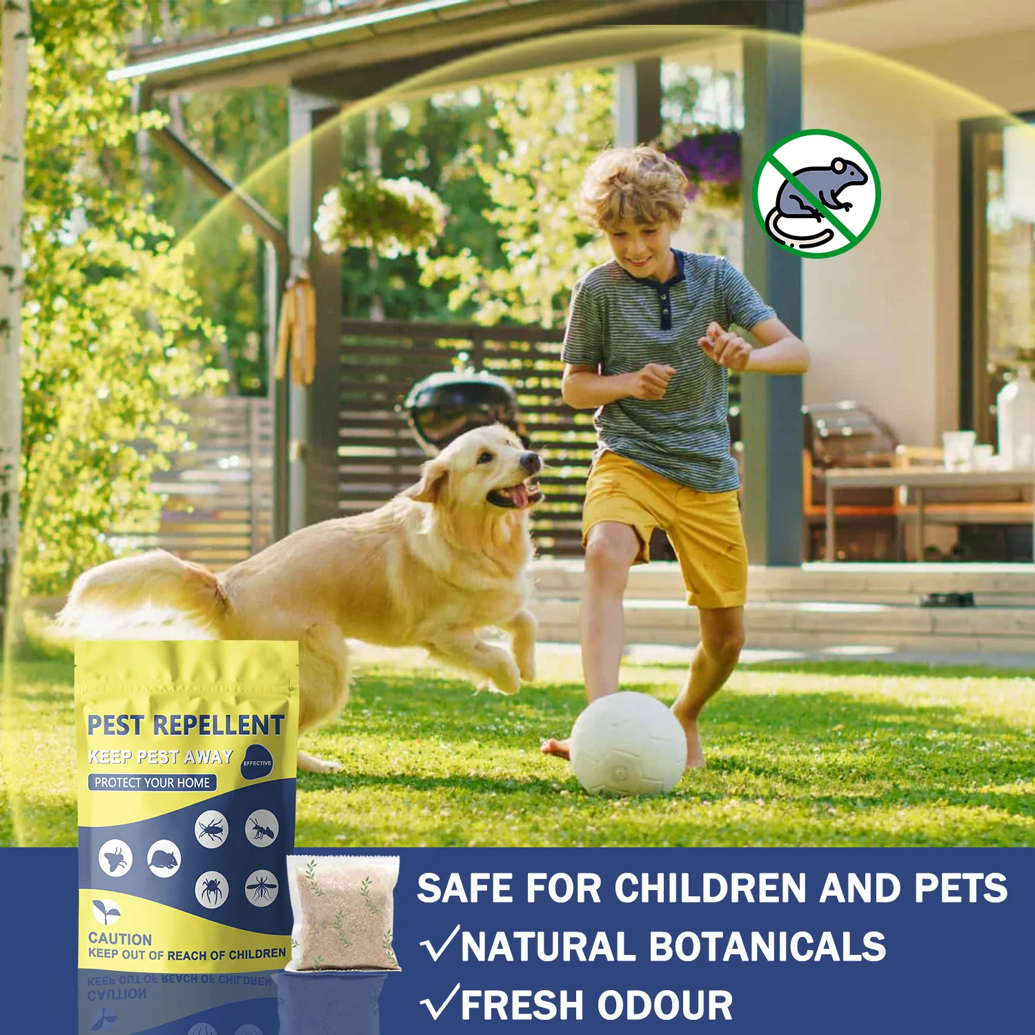 Pest Repellent Pouches, Pest Control Pouches, Rodent Repellent, Rat Deterrent,Mouse Repellent, Mice Repellent, Pest Repellent, Effectively Repel Rodents, Mosquito, Bats, Lizards, Spiders, Ants, Moths, Roaches, Silverfish-20