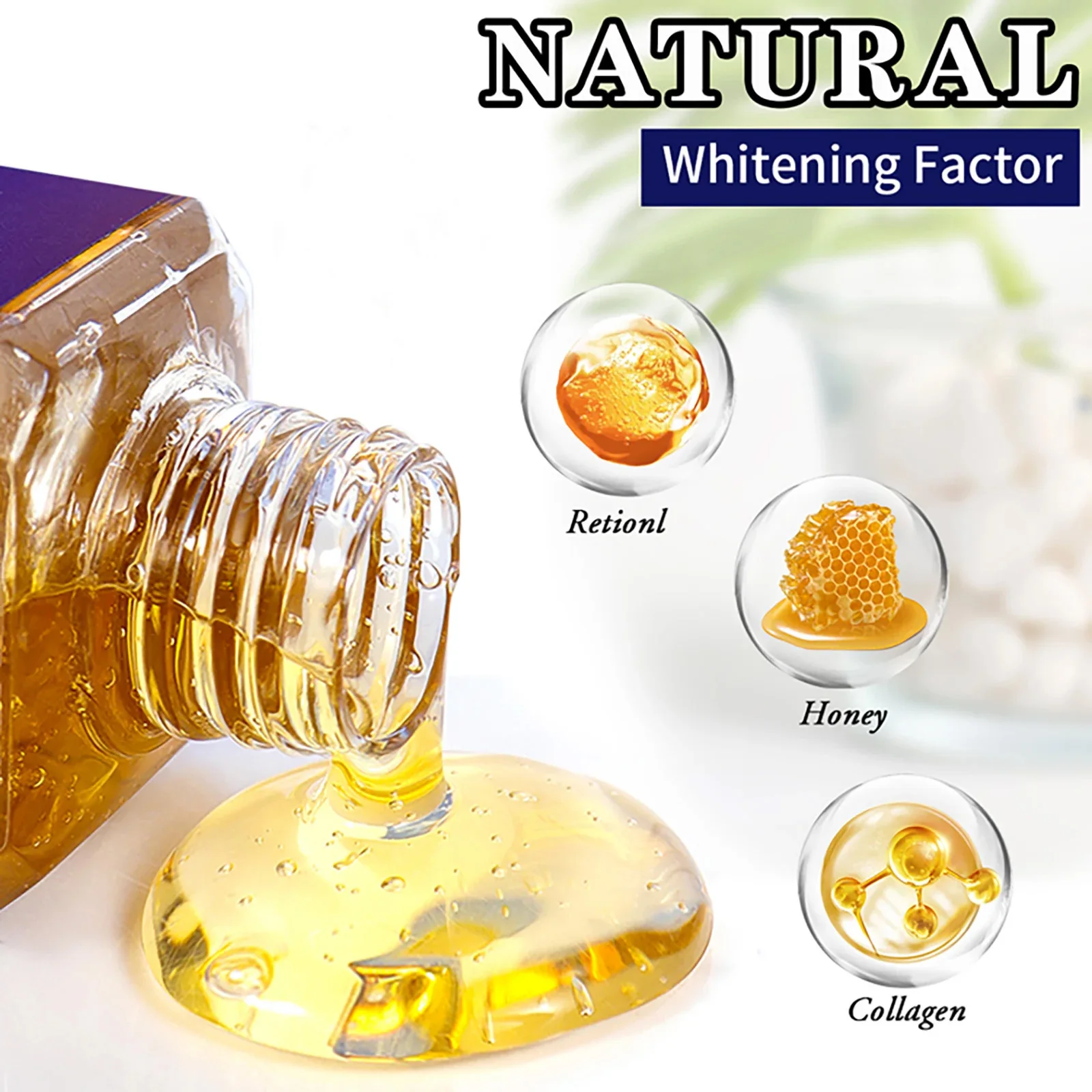 LKIAE Retinol Whitening Skin Care Set, Moisturizing, Reduce Wrinkles, Fine Lines, Dark Spots, With Collagen, Snail Extract