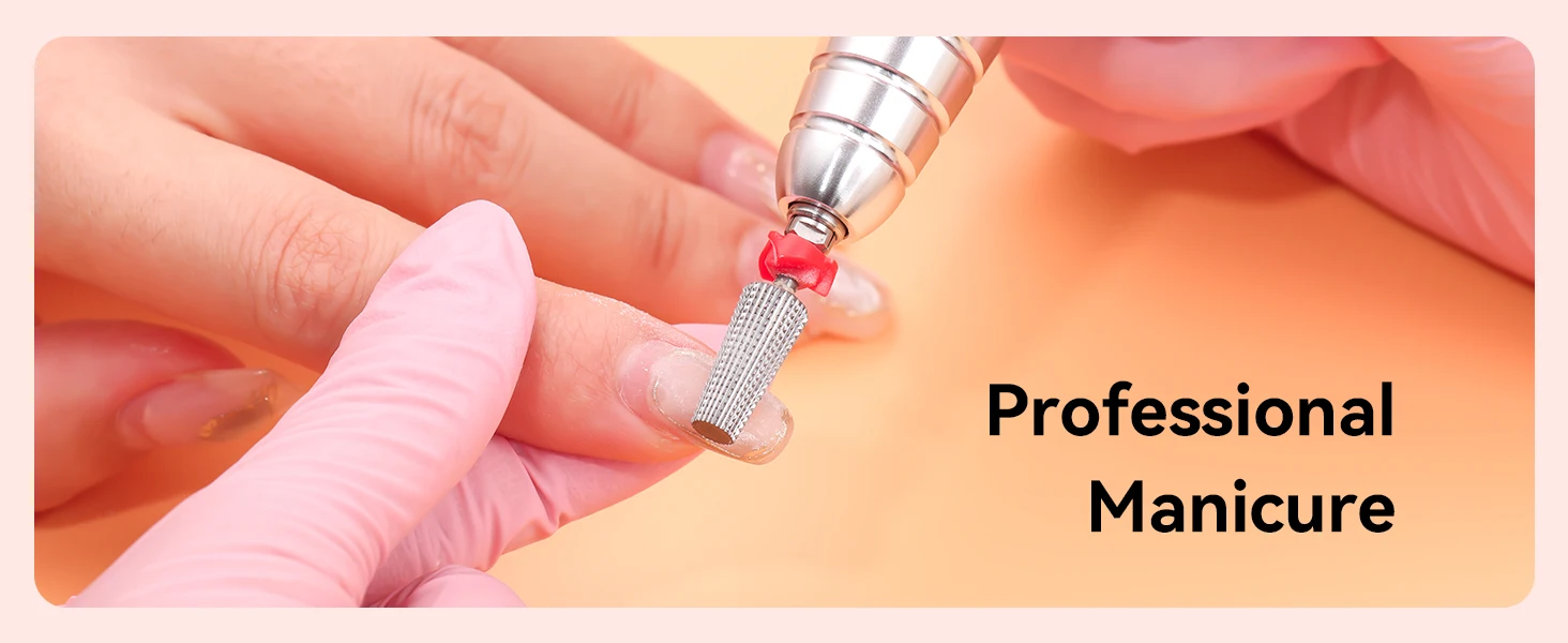 MAKARTT 30000RPM Electric Handpiece for Up200 Nail Drill Machine Professional E File 3 Pins White