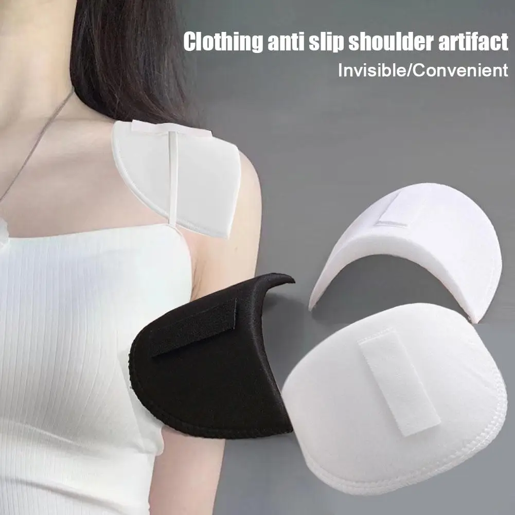 1 Pair Sponge Shoulder Pads Sewing Set-in Shoulder Pads For Women Men Jacket Blazer T-Shirt Clothing Garment Accessories