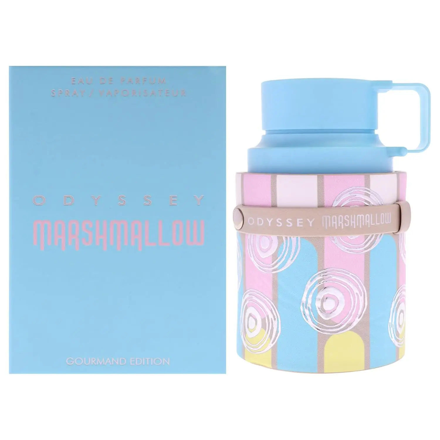 Armaf Odyssey Marshmallow Gourmand Edition Women's EDP Spray 3.4oz Cotton Candy Scent Sweet Elegant Gift Suitable