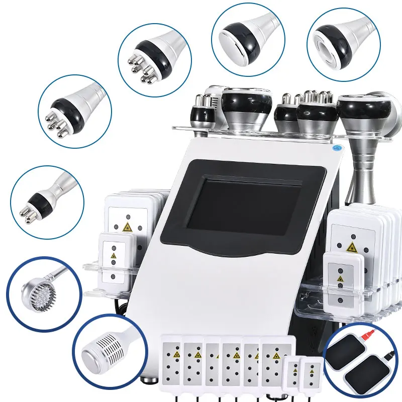 2025 9 in 1 40K cavitation machine vacuum weight loss and slimming device anti fat mass  ultrasonic beautiful equipment