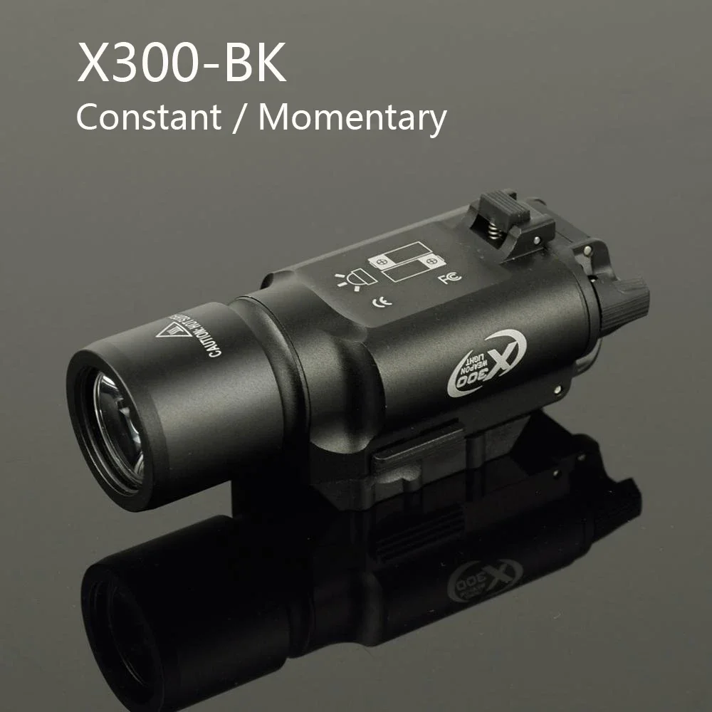 Tactical Surefire X300 X300U X300UH-B XH35 Pistol X300V Scout Light Airsoft Tools Strobe Flashlight Hunting Gun Gear
