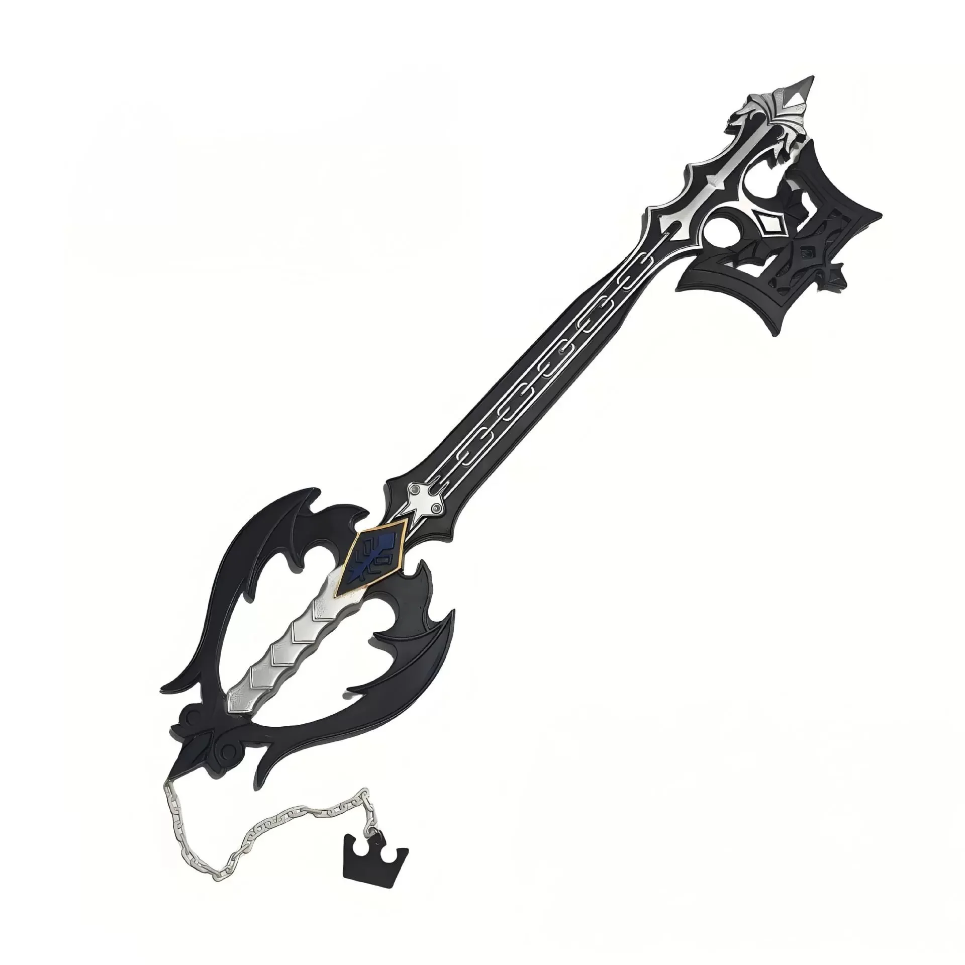 34inch Kingdom Hearts Katana Sora Key Sword Anime Cosplay Prop PU Knife Real Size Japanese Katana Original Samurai Sabre Toy