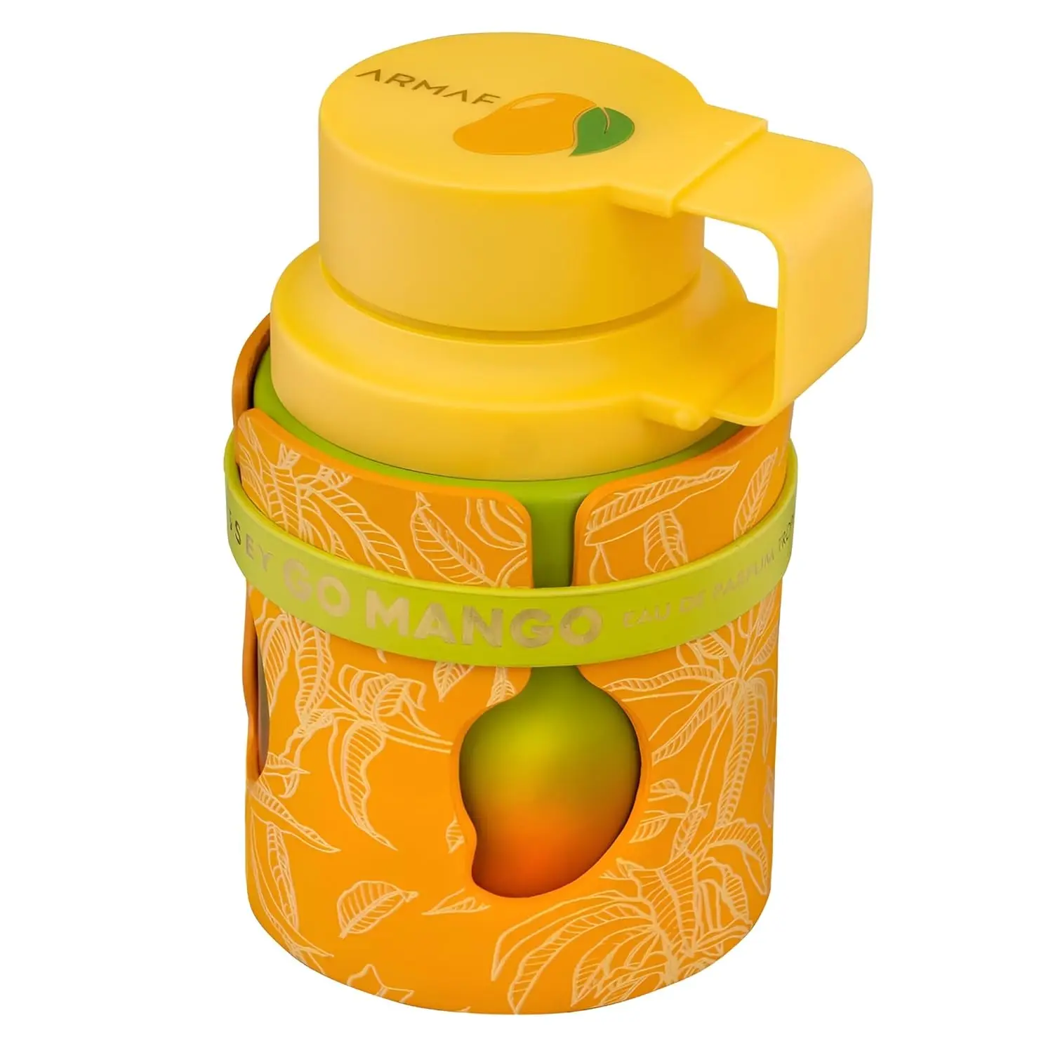 Armaf Odyssey Go Mango Eau De Parfum Spray - Tropical Fruity Woody Amber Vanilla Long-Lasting Unisex Fragrance Collection