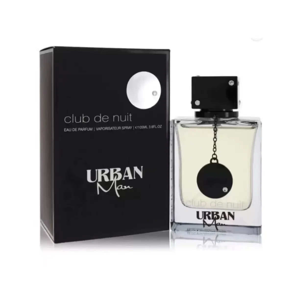 Armaf Club De Nuit Urban Man Perfume 3.6Oz/105Ml Woody Aromatic Long Lasting Eau De Parfum Spray for Men