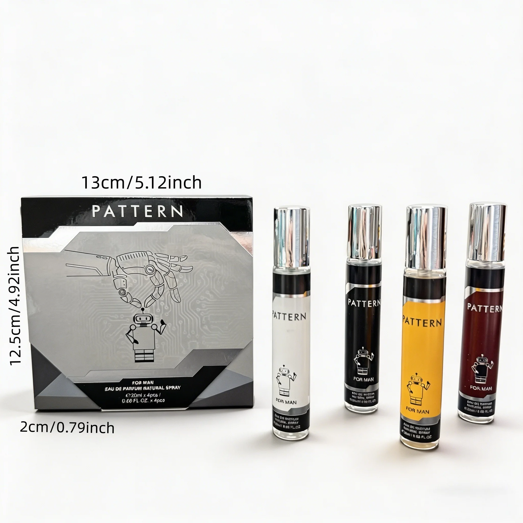 Mystical Women's And Men's Perfume Gift Set, Long-lasting Fresh Fragrance, Unisex Design, Portable Travel Size, Enduring Scent. Perfect For Mother's Day, Valentine's Day, Father's Day, Birthday Gifts, Daily Life, Dating And Gifting Purposes