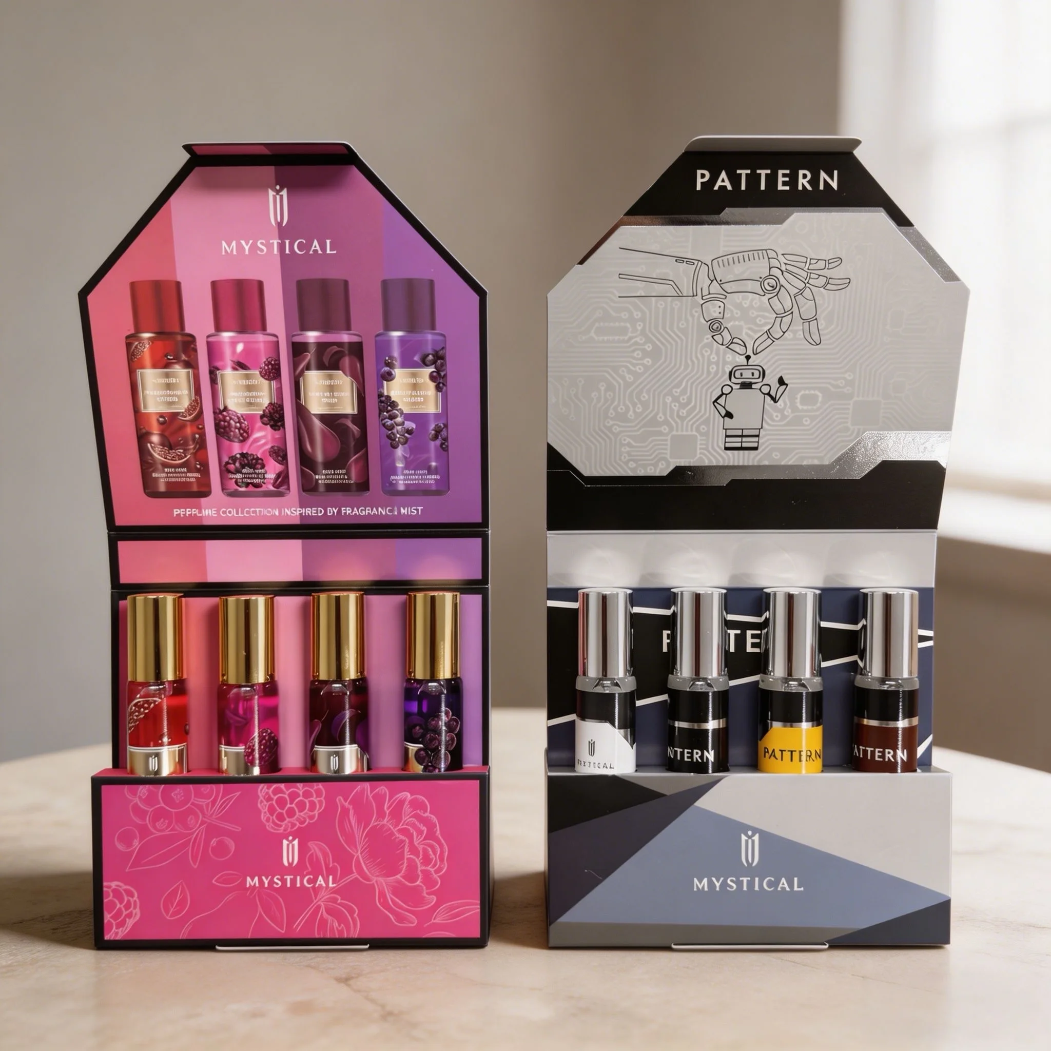 Mystical Women's And Men's Perfume Gift Set, Long-lasting Fresh Fragrance, Unisex Design, Portable Travel Size, Enduring Scent. Perfect For Mother's Day, Valentine's Day, Father's Day, Birthday Gifts, Daily Life, Dating And Gifting Purposes