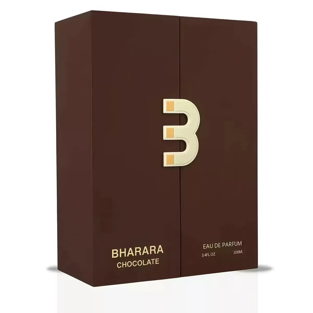 Bharara Chocolate Eau De Parfum 3.4oz/100ml Sweet Gourmand Fragrance Unisex with Travel Spray