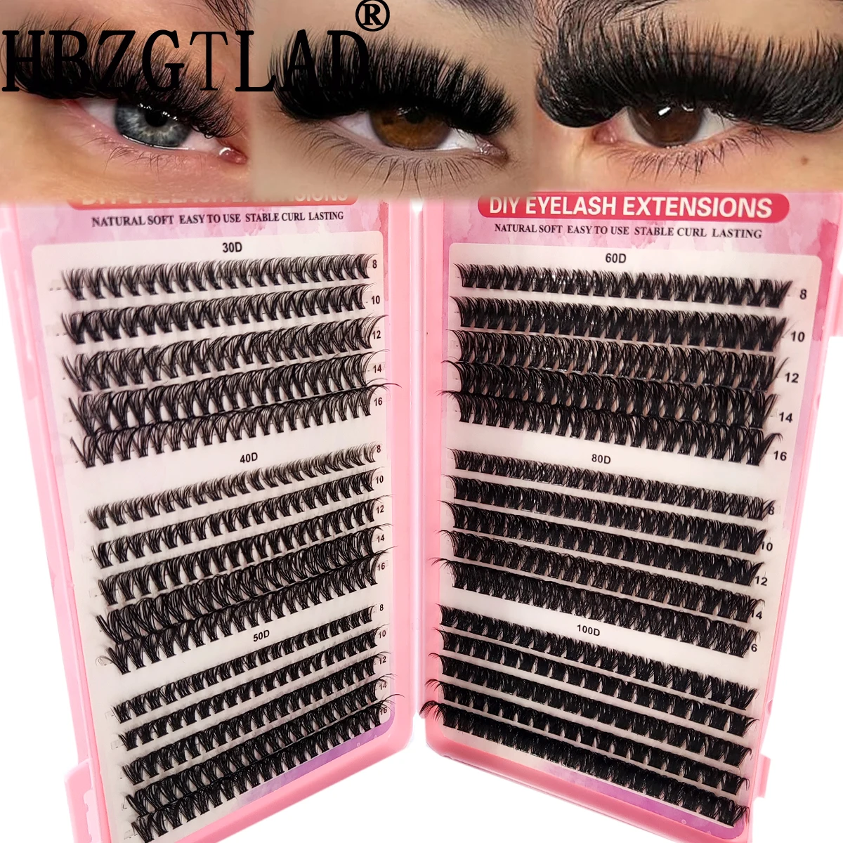 Eyelash Book+Eyelash Cluster Wise Manga Eyelash Cluster Extension Unique Eyelash Cluster Anime Personal Fairy Wispy Fairy Eyelas