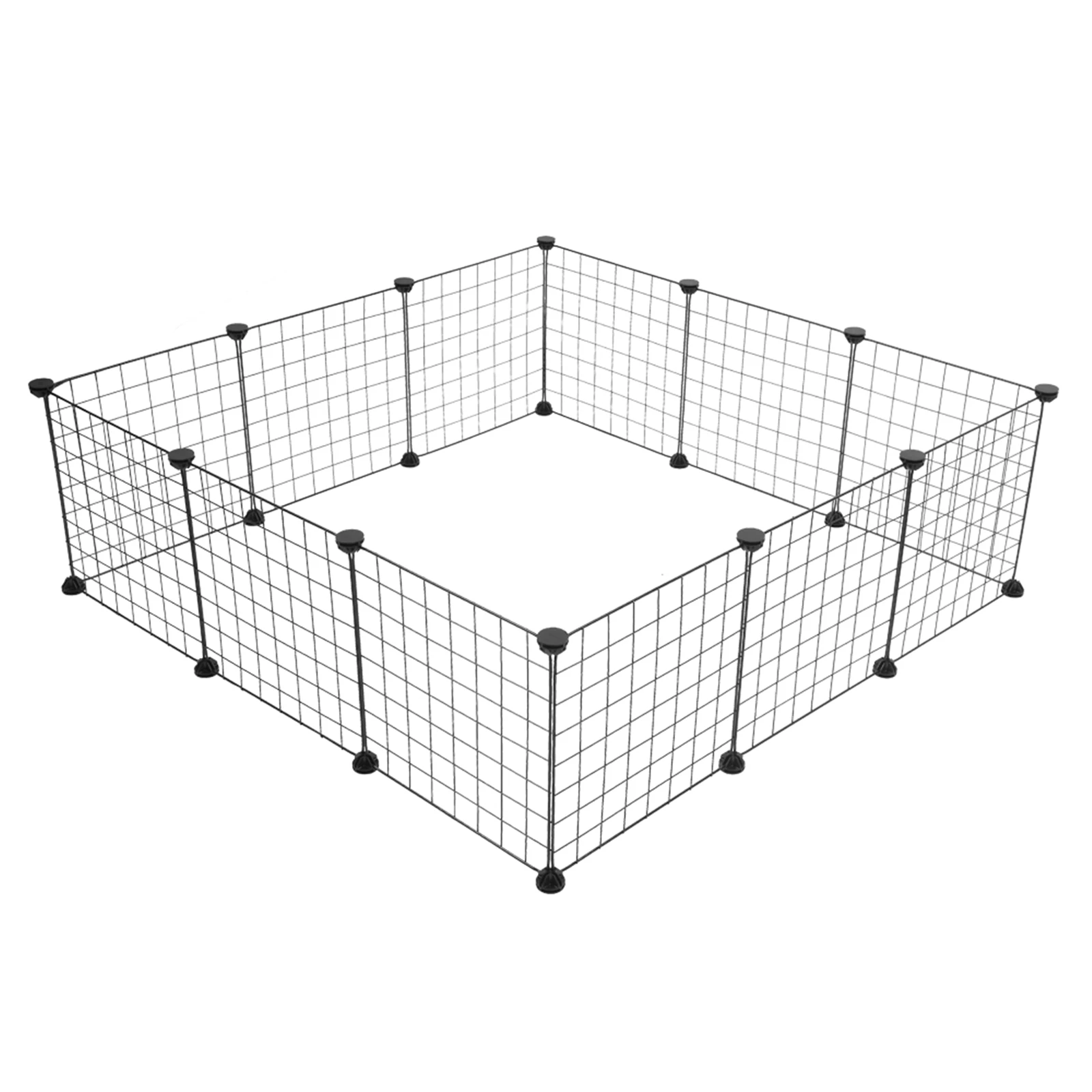 Pet Playpen Small Animal Cage Indoor Portable Metal Wire Yard Fence for Animals Guinea Pigs Rabbits Kennel Crate Fence Tent