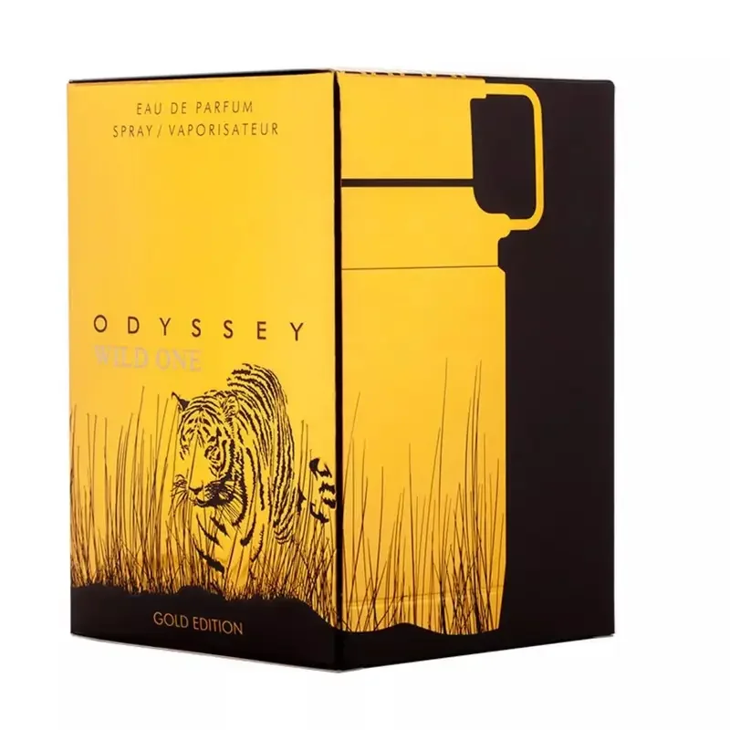 Armaf Odyssey Wild One Gold Edition Eau De Parfum 100ml 3.4fl.oz Long Lasting Men Perfume Woody Spicy Scent
