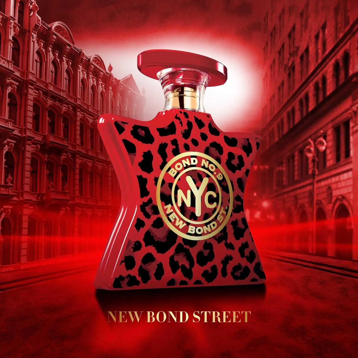 Bond No. 9 New York New Bond St. Eau de Parfum Spray for Unisex – Warm Oriental Vanilla & Amber Scent, Long-Lasting Luxury Fragrance, Perfect Gift for Women & Men, 3.4 fl oz / 100 ml