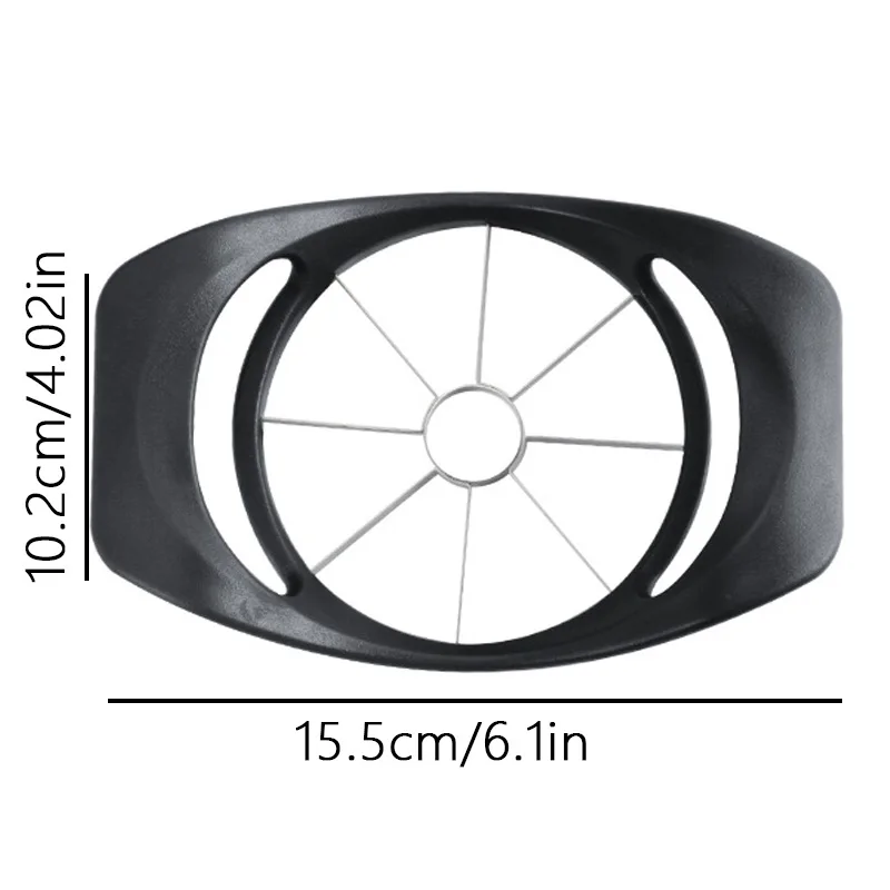 Easy-to-Use Apple Corer Slicer: 15.5cm Multi-Petal Cutter with Sharp Stainless Steel Blades