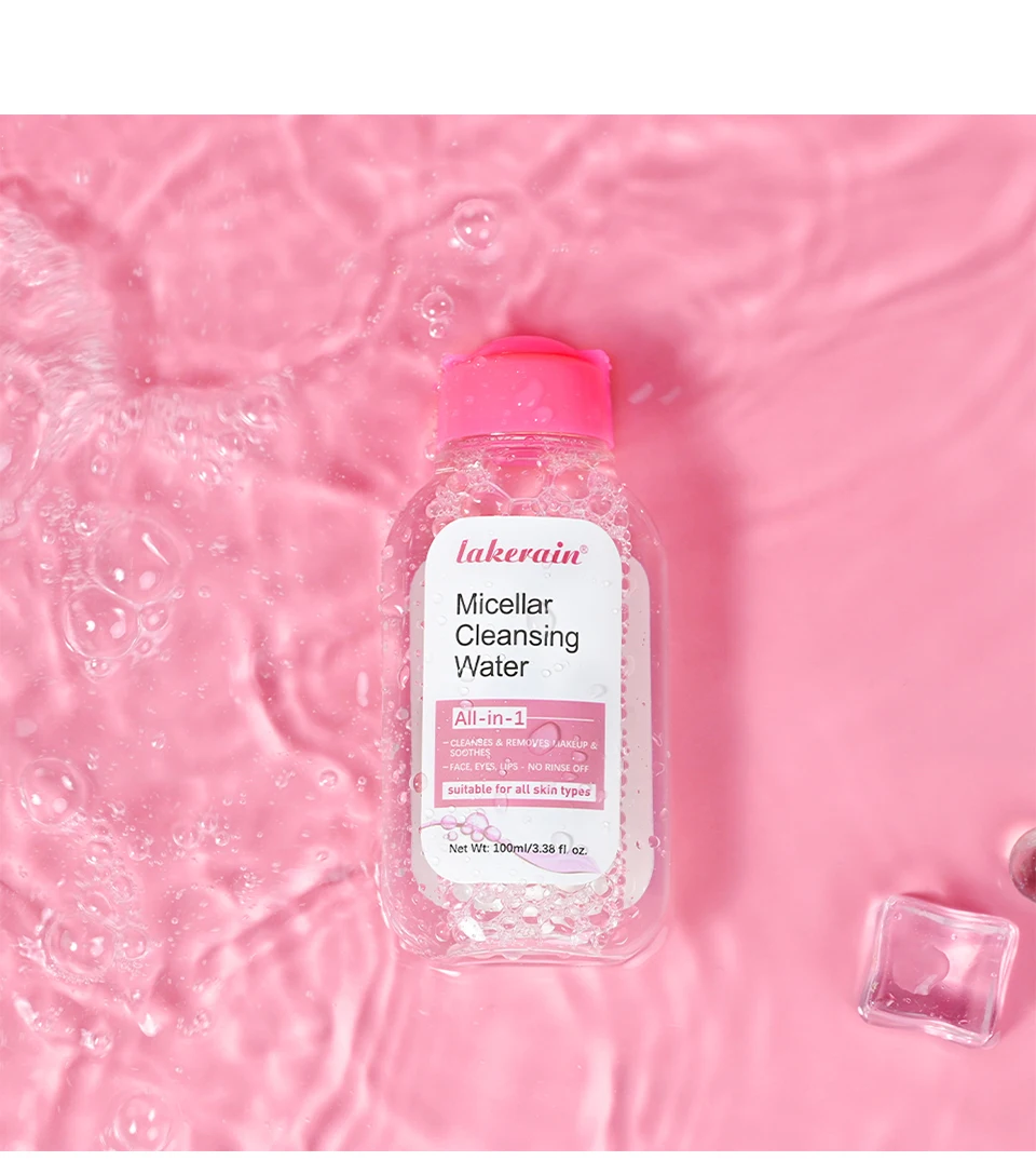 100ml Garnier Micellar Water Hydrating Facial Cleanser Deep Makeup Remover Cleaning Water Refresh Hydrate Cleansing Face Skin