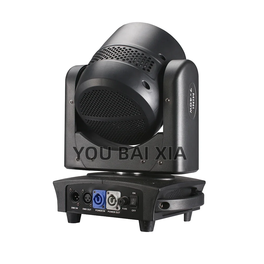 LED Beam + Wash 7x40W 4 in1 RGBW Zoom testa mobile DMX per Night Club Dj Disco Party Bar Stage Lighting Equipment