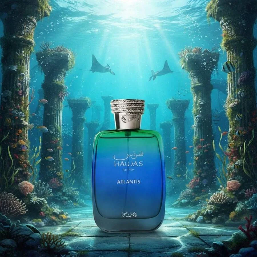 Hawas Atlantis EDP 100ml (3.4oz) Unisex Fragrance