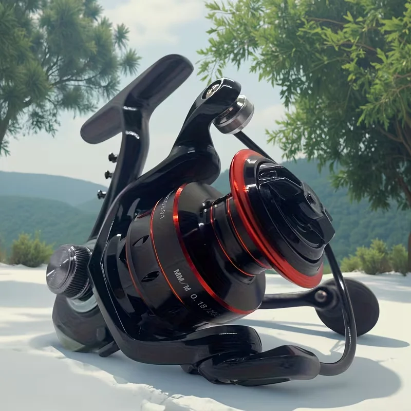 Fishing Reel - A Gear Ratio Rotary Reel That Can Withstand Up To 22 Lbs, Equipped With 5+1/7+1 Ball Bearings, And An Asymmetrical Rotary Reel Rotor Design.