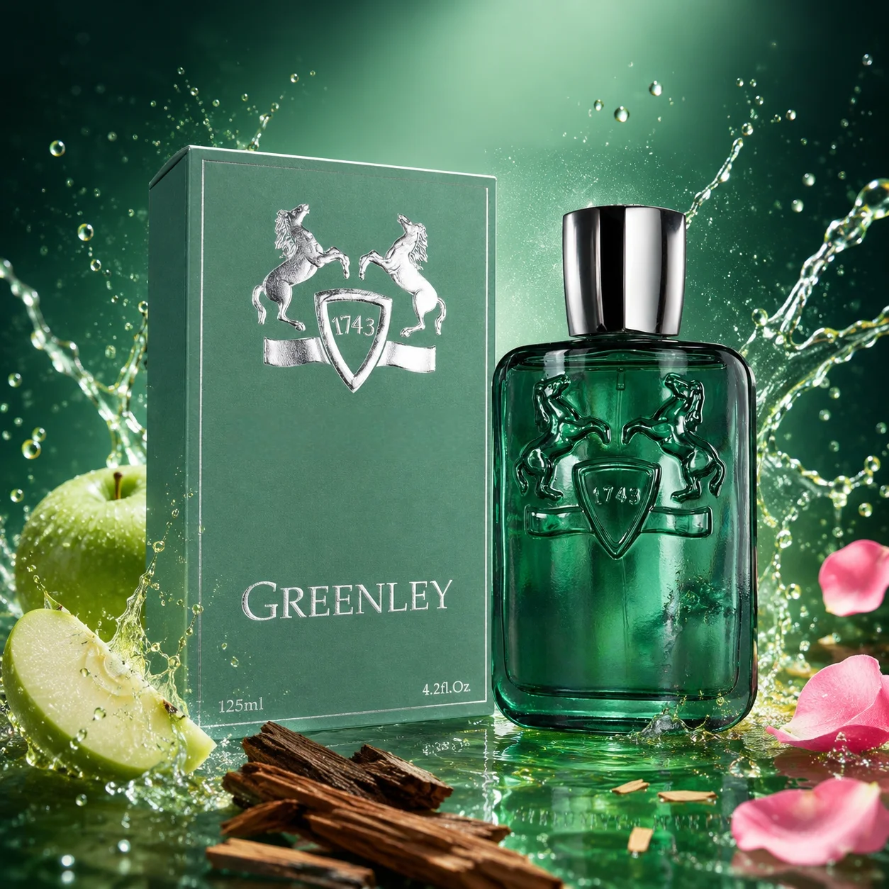 Parfums de Marly GREENLEY 4.2oz/125ml Eau de Parfum Spray for Men. New in Sealed Box Long-Lasting Perfume Women Fragrance For Daily Use