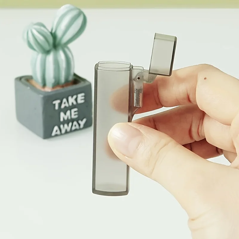 Portable Plastic Toothpick Case - Clear Toothpick Holder for Outdoor Travel, Kitchen, and Restaurant Supplies