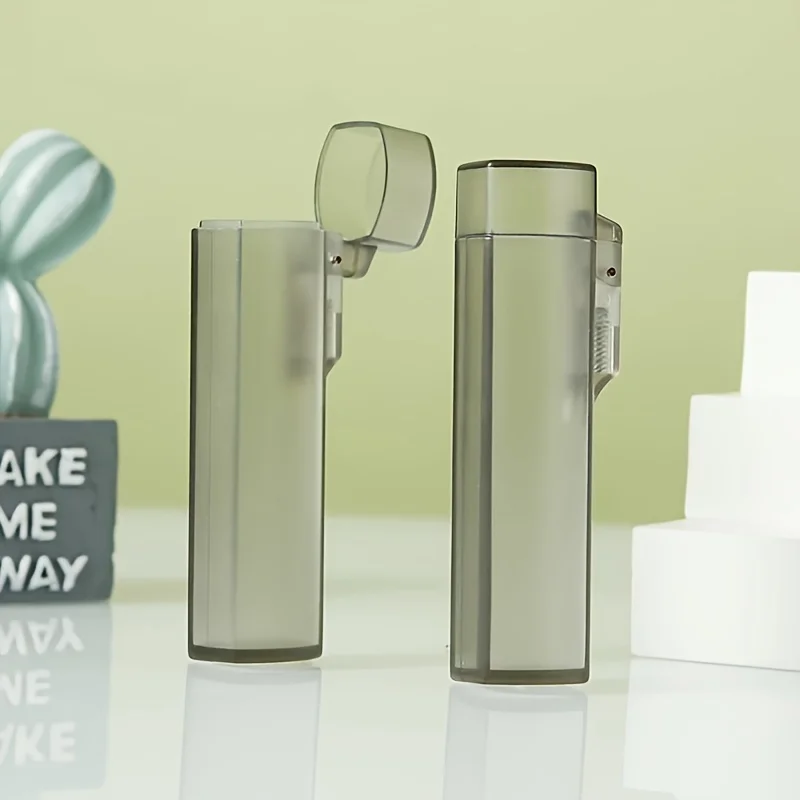 Portable Plastic Toothpick Case - Clear Toothpick Holder for Outdoor Travel, Kitchen, and Restaurant Supplies