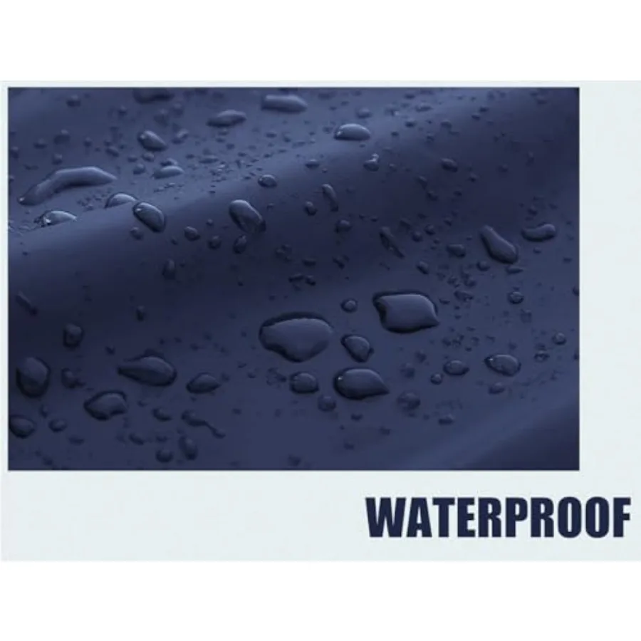 Rain Suits for Men Waterproof High Visibility Rain Gear Lightweight Rain Jacket with Bib Overalls Fishing Farming Golf