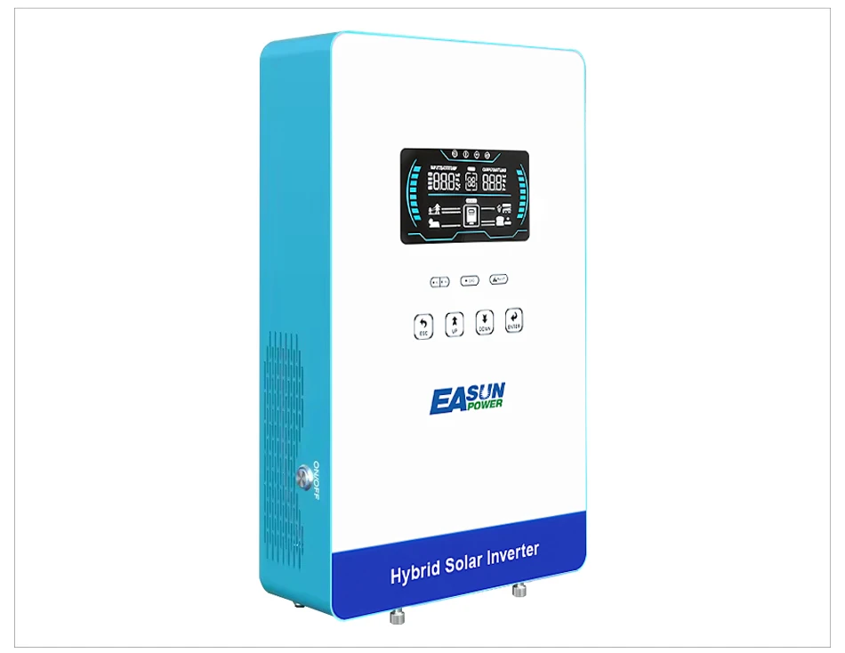 EASUN POWER 4KW 110/120V Power Solar Inverter Off Grid 5600W 24V Pure Sine Wave MPPT Solar Charger Power Home Inverter 6.25 Inch LCD Display US Warehouse