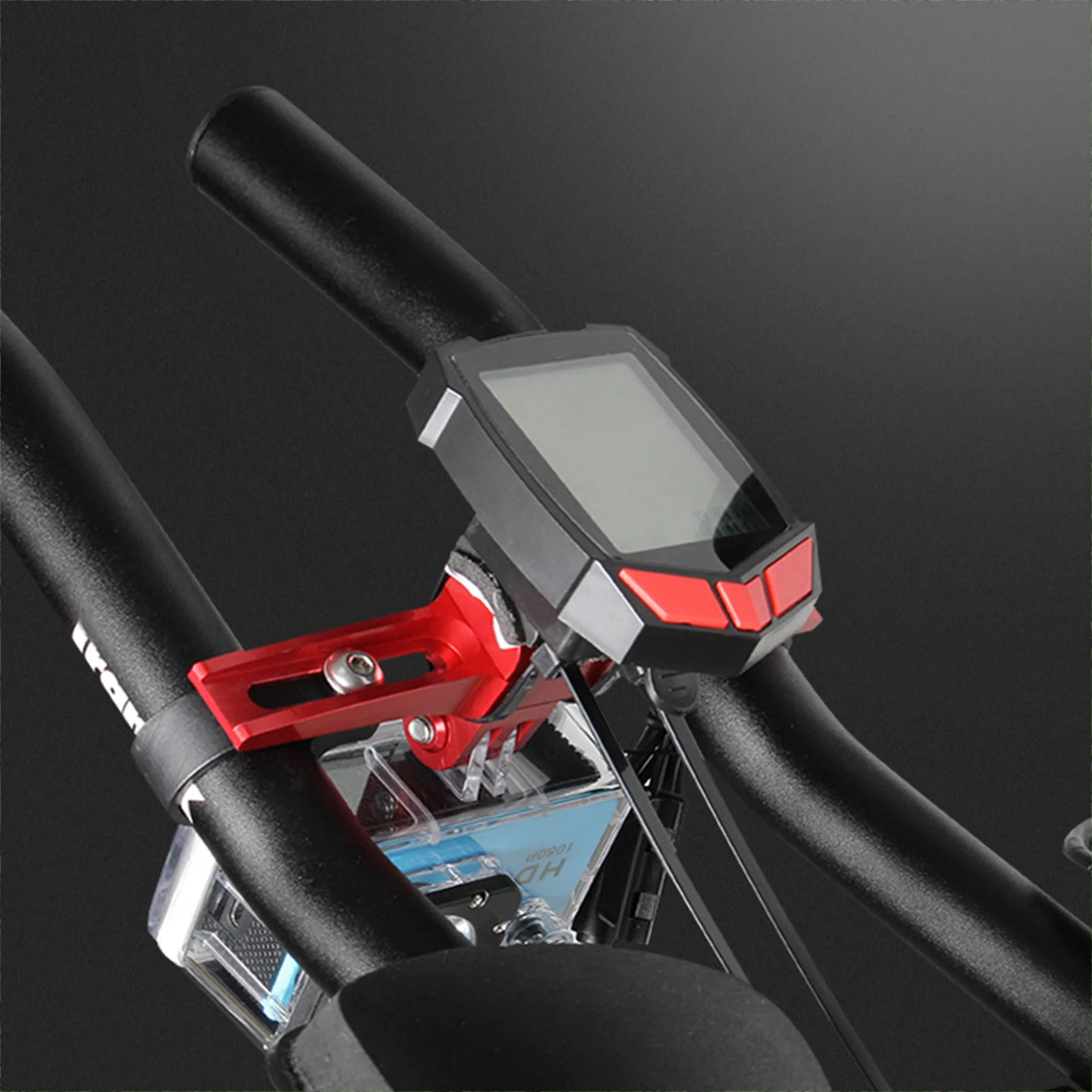 Bicycle TT Bar Stopwatch Holder Bike Rest Handlebar Triathlon Handlebar Computer Mount Holder Sports Camera Bracket For Cycling
