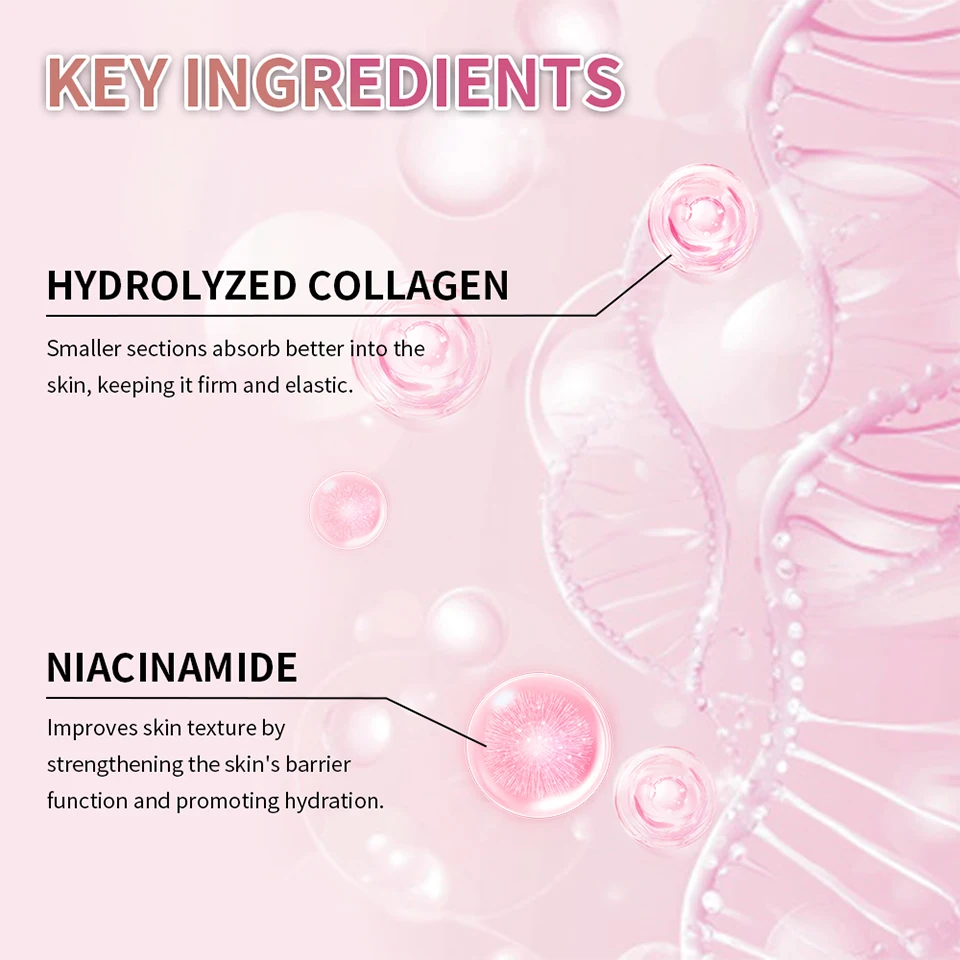 Deep Hydrating Collagen Jelly Cream Moisturizing Tightening Soothing Anti-Aging Firmness Hydration Cream Skincare Cosmetics