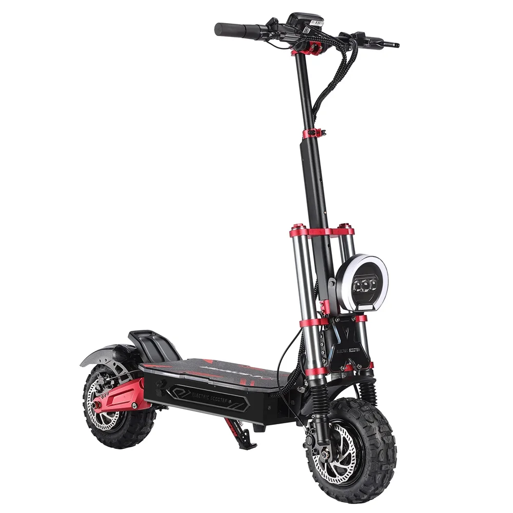 US EU Stock BOYUEDA Scooter S5 with NFC Big Screen APP 60V 6000W Electric Scooter