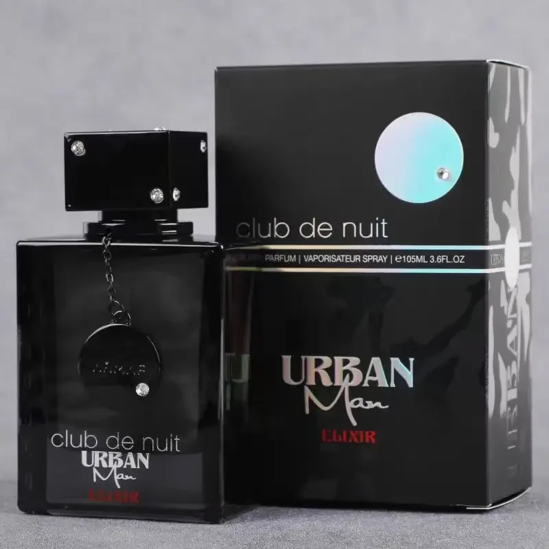 Armaf Club De Nuit Urban Man Elixir Perfume 3.6Oz/105Ml Oriental Woody Long Lasting Scent Eau De Parfum Spray for Men