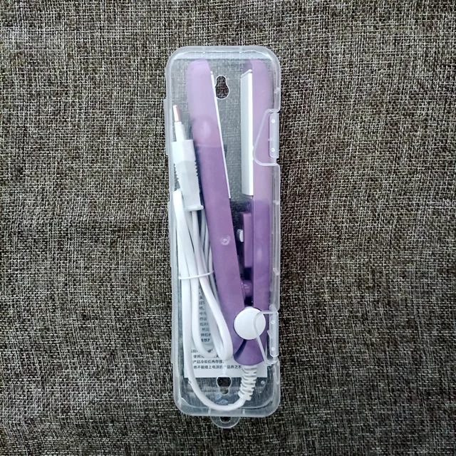 New Curling Iron Mini Hair Straightener Iron Ceramic Straightening Styling Tools Hair Curler Flat Iron Beard Straightener