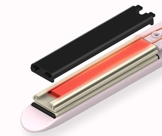 New Curling Iron Mini Hair Straightener Iron Ceramic Straightening Styling Tools Hair Curler Flat Iron Beard Straightener